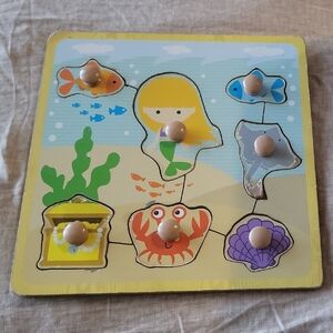 🌟Underwater Adventure Wooden Puzzle, 7 Pieces